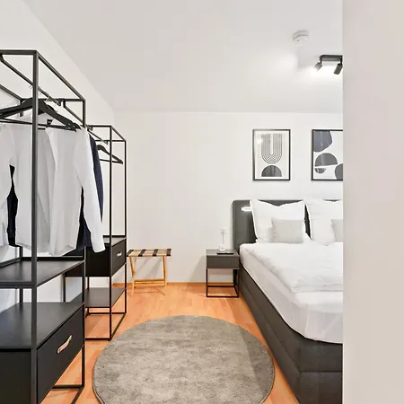 Kingsize Bett, Zwei Zimmer, Waschmaschine, Netflix