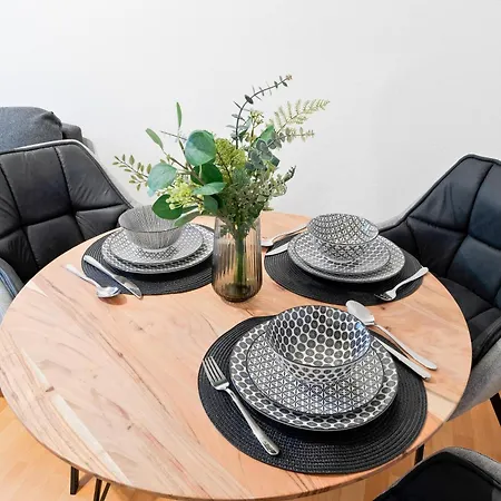 شقة Kingsize Bett, Zwei Zimmer, Waschmaschine, Netflix