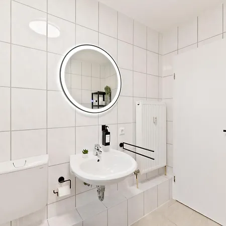 Apartment Kingsize Bett, Zwei Zimmer, Waschmaschine, Netflix